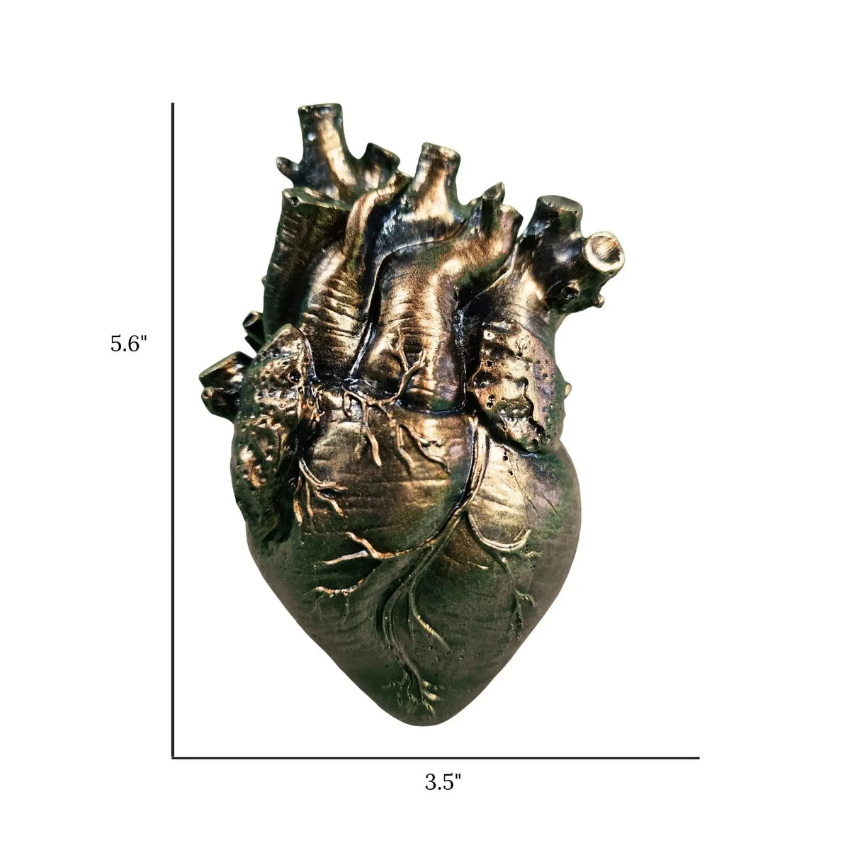 Heart Sculpture in Epoxy Resin FYGDA