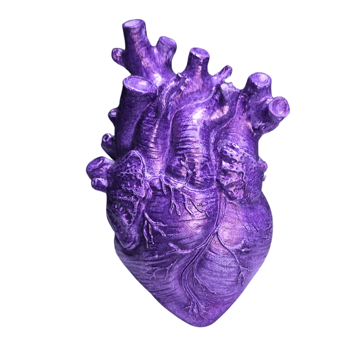 Heart Sculpture in Epoxy Resin