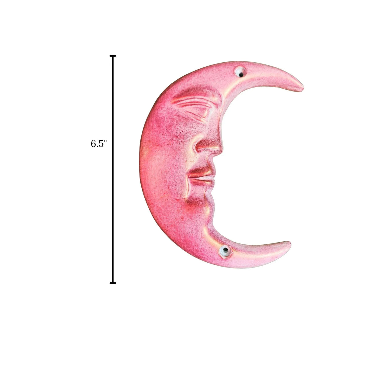 Luna Decorativa de Resina Epoxica