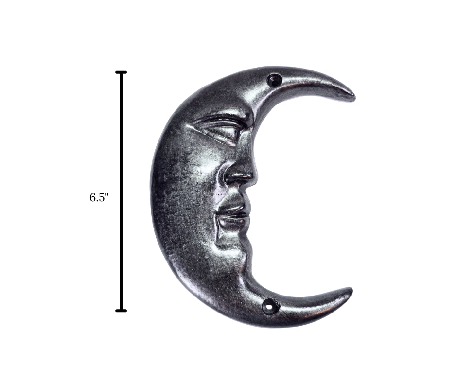 Luna Decorativa de Resina Epoxica