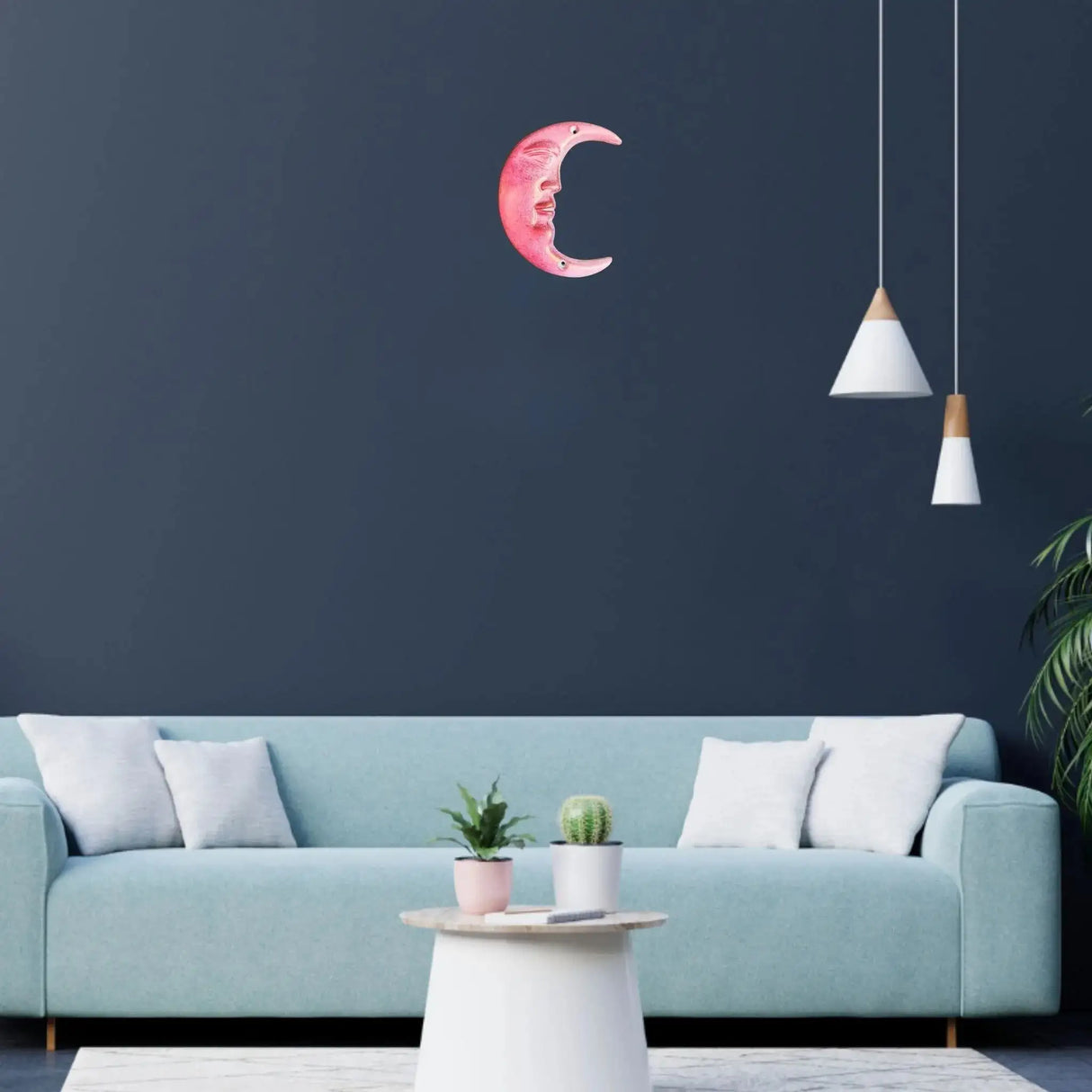 Decorative Epoxy Resin Moon FYGDA