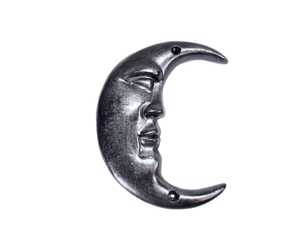 Luna Decorativa de Resina Epoxica