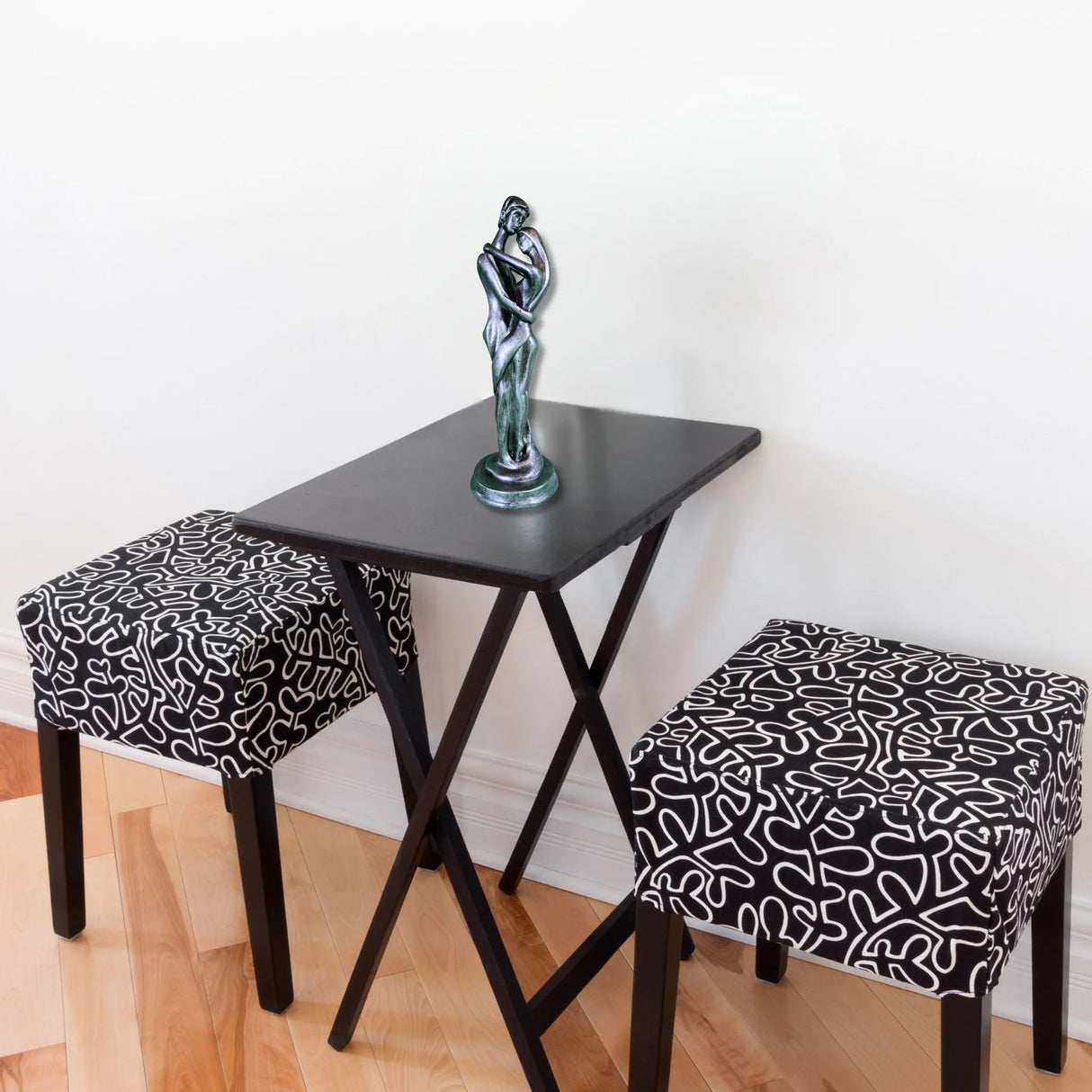 Escultura de resina epoxi de Enamorados.