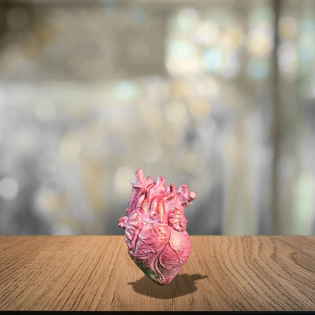 Heart Sculpture in Epoxy Resin FYGDA