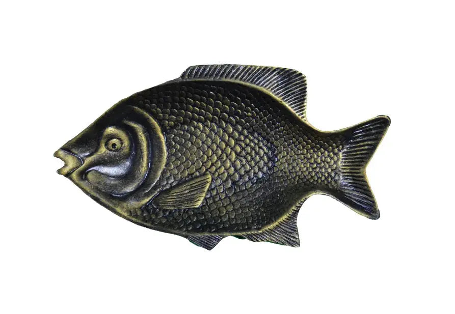 Large Aluminum Decorative Fish - Front