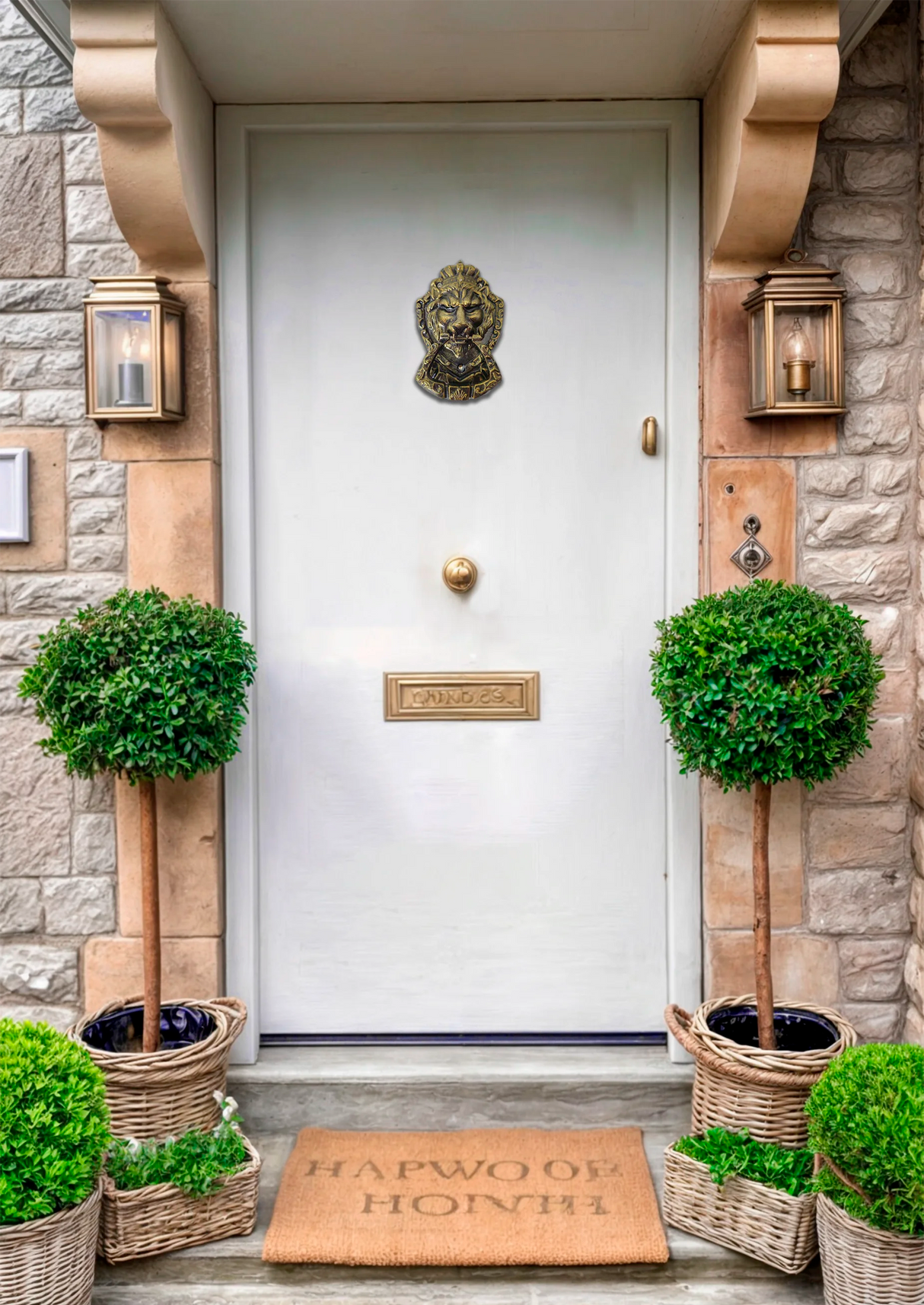 Lion Door Knocker in Aluminum #2