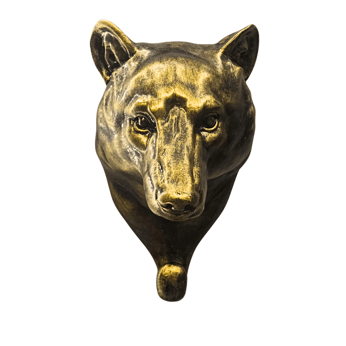 Decorative Epoxy Resin Bear Head