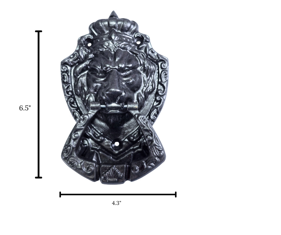 Lion Door Knocker #2 in Epoxy Resin