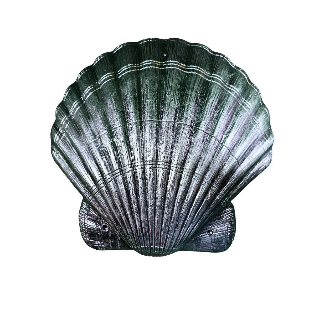 Wall Mounted Shell in Epoxy Resin – Metallic Finish