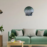 Wall Mounted Shell in Epoxy Resin – Metallic Finish