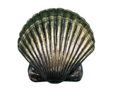 Wall Mounted Shell in Epoxy Resin – Metallic Finish