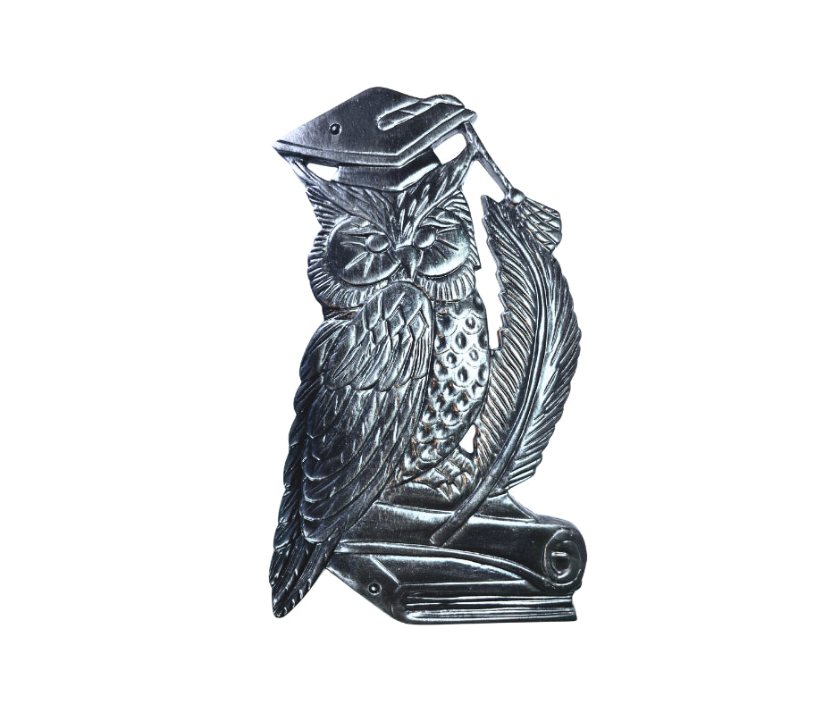 Large Decorative Owl in Epoxy Resin