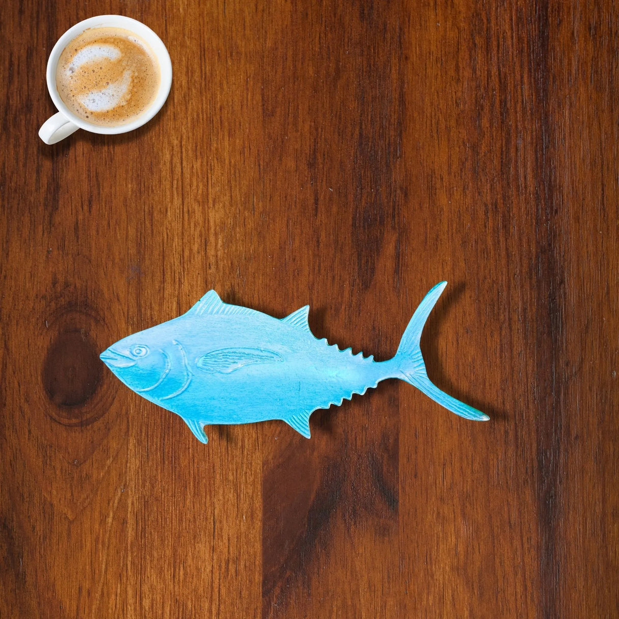 Tuna Sculpture in Epoxy Resin