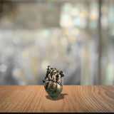 Heart Sculpture in Epoxy Resin