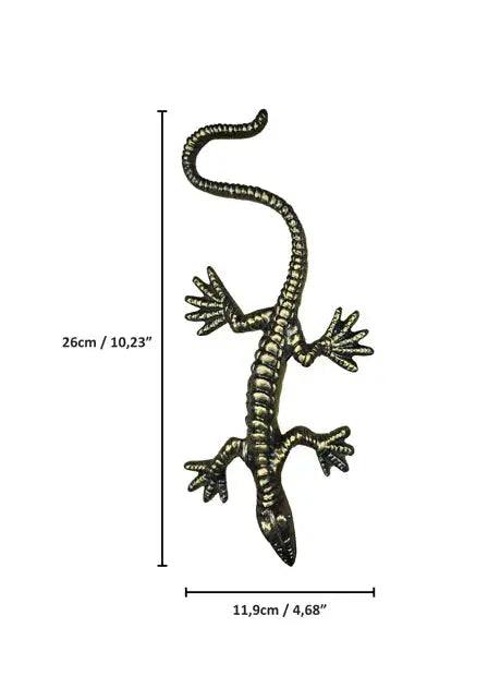 Aluminum Lizard - measurements