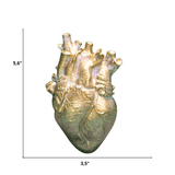 Heart Sculpture in Epoxy Resin