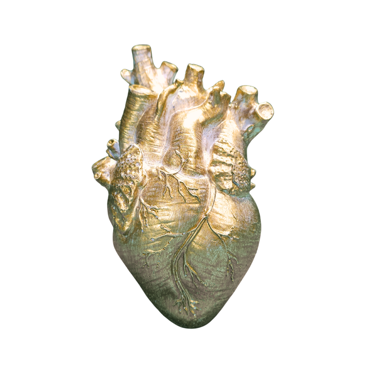 Heart Sculpture in Epoxy Resin