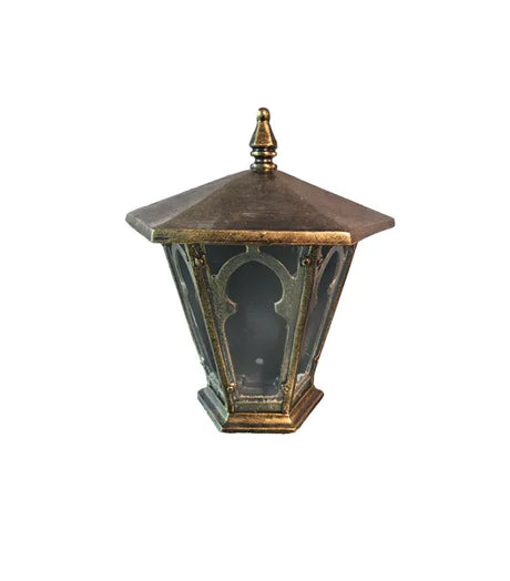 Chinese Lantern with Aluminum Finishes HD