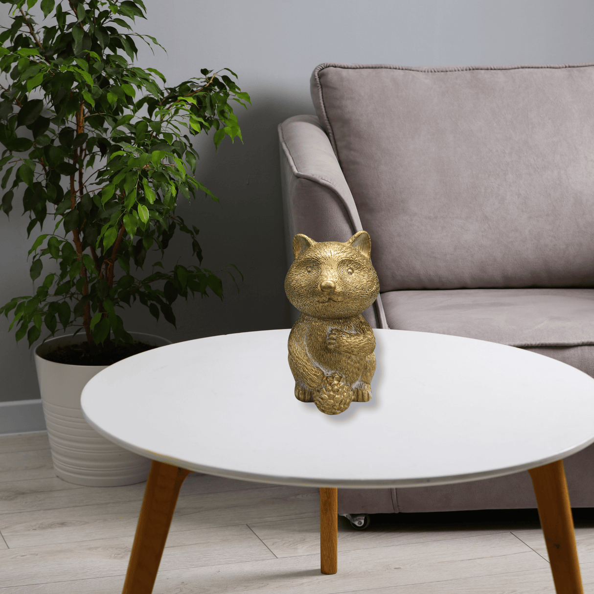 Decorative Epoxy Resin Raccoon