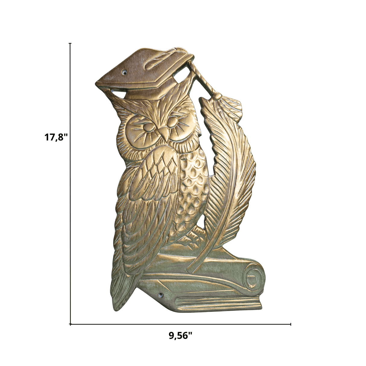 Large Decorative Owl in Epoxy Resin Wholesale