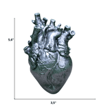 Heart Sculpture in Epoxy Resin