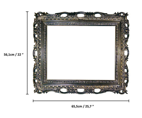 Madame Vigée Le Brun - Aluminum Framed Reproduction - front measurement