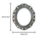 Oval Frame "The Last Supper" - front measurement